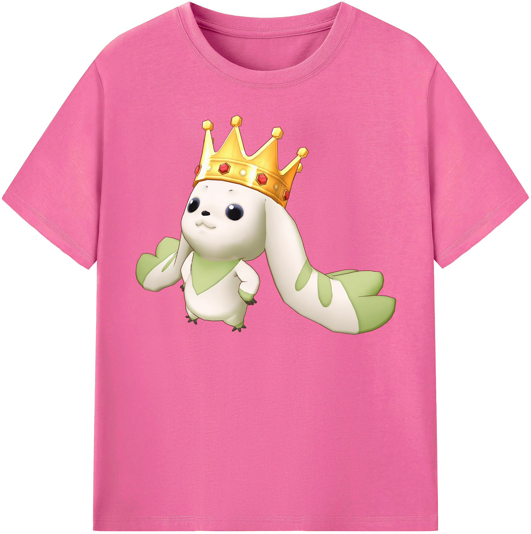 （画像用） Digimon デジタルモンスター/デジモン レディースカジュアルプリントTシャツ（綿100％）